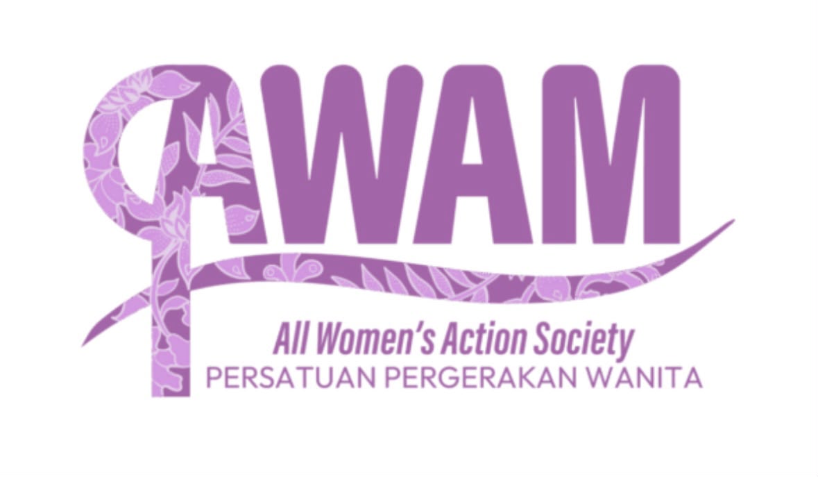 AWAM — All Women's Action Society logo