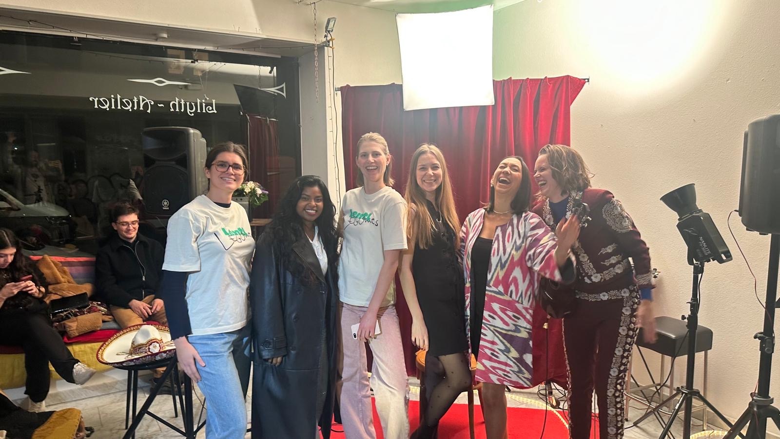 Womxn on Stage — performers backstage at Ekstase, Zurich