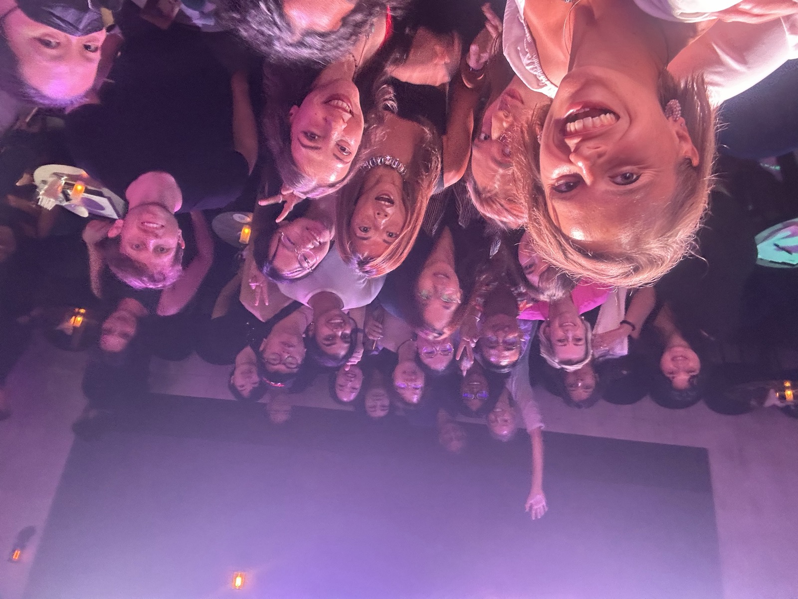 Womxn on Stage — full room group selfie with audience and performers at Bobo KL, Kuala Lumpur